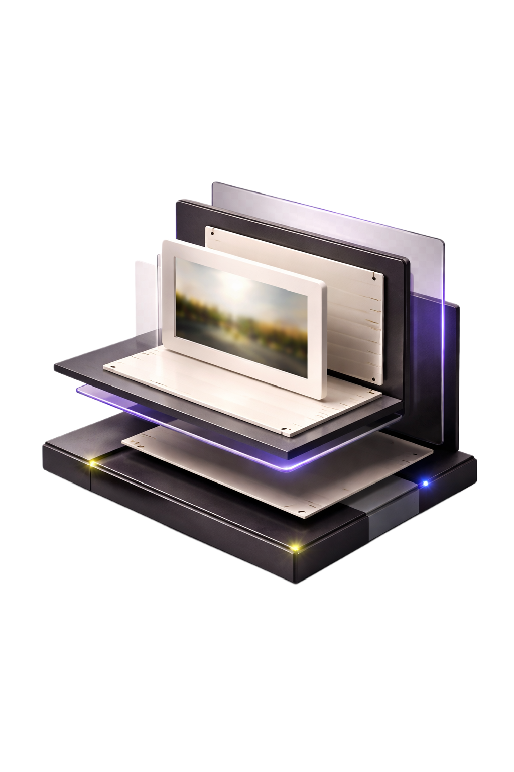 Visual rhythm, card stacking, and the case for restrained contrast